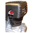 Horizontal 6 GAL Gallon Air Compressor Tank Wheels Oil Luped 2 HP Motor 115 PSI