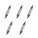 HSS Standard Center Drills Combined Countersink Bits Set 5 PC No.4 60 Degree