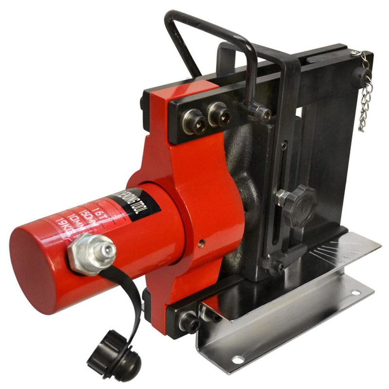 Hydraulic Busbar Bender Copper Aluminum 3/8" 10mm Thick 16 Ton Pressure Capacity