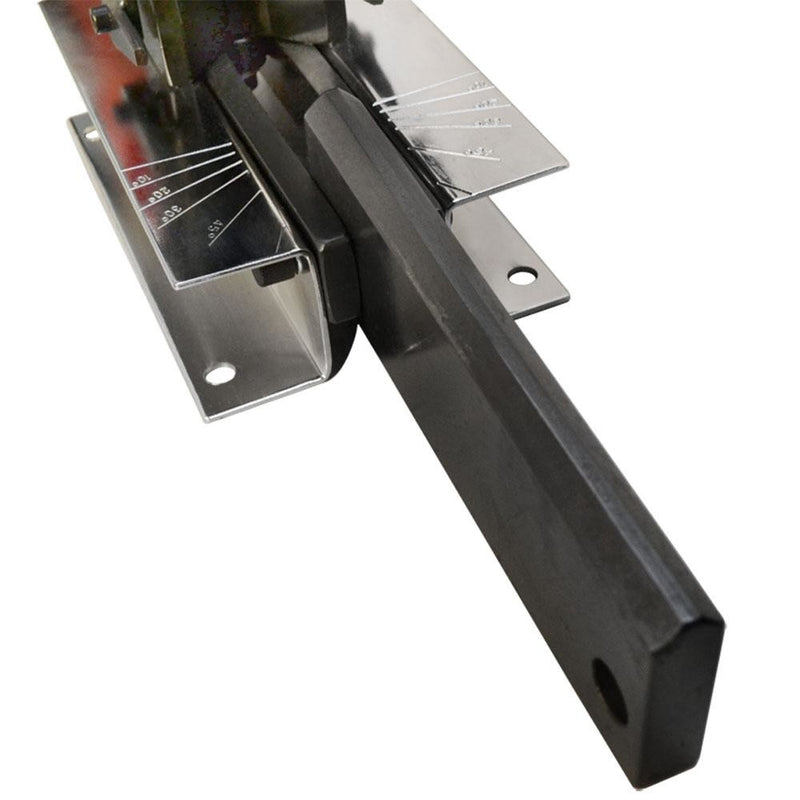 Hydraulic Busbar Bender Copper Aluminum 3/8" 10mm Thick 16 Ton Pressure Capacity