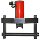 Hydraulic flange tool designed to safely spread bolted pipe joints