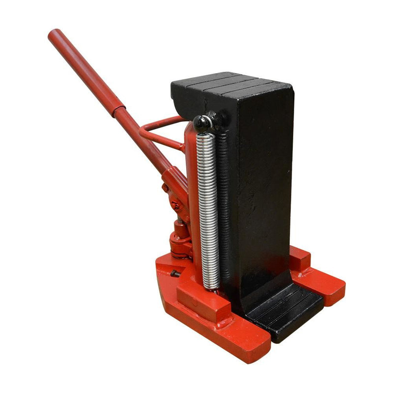 Hydraulic Ram Toe Lift Jack 10 / 5 Ton Hoist Picker Track Machine Container Loading