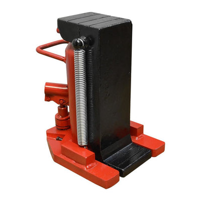 Hydraulic Ram Toe Lift Jack 10 / 5 Ton Hoist Picker Track Machine Container Loading