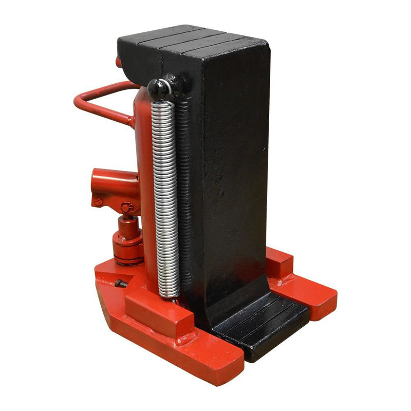 Hydraulic Ram Toe Lift Jack 10 / 5 Ton Hoist Picker Track Machine Container Loading