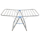 Folding Collapsible Clothes Drying Rack 60" x 20" x 41",  Portable Laundry Drying Stand with Clotheslines for Indoor & Outdoor Air Drying