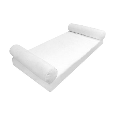INSERT ONLY - Model-5 Queen Mattress Bolster Pillow Cushion Polyester Fiberfill