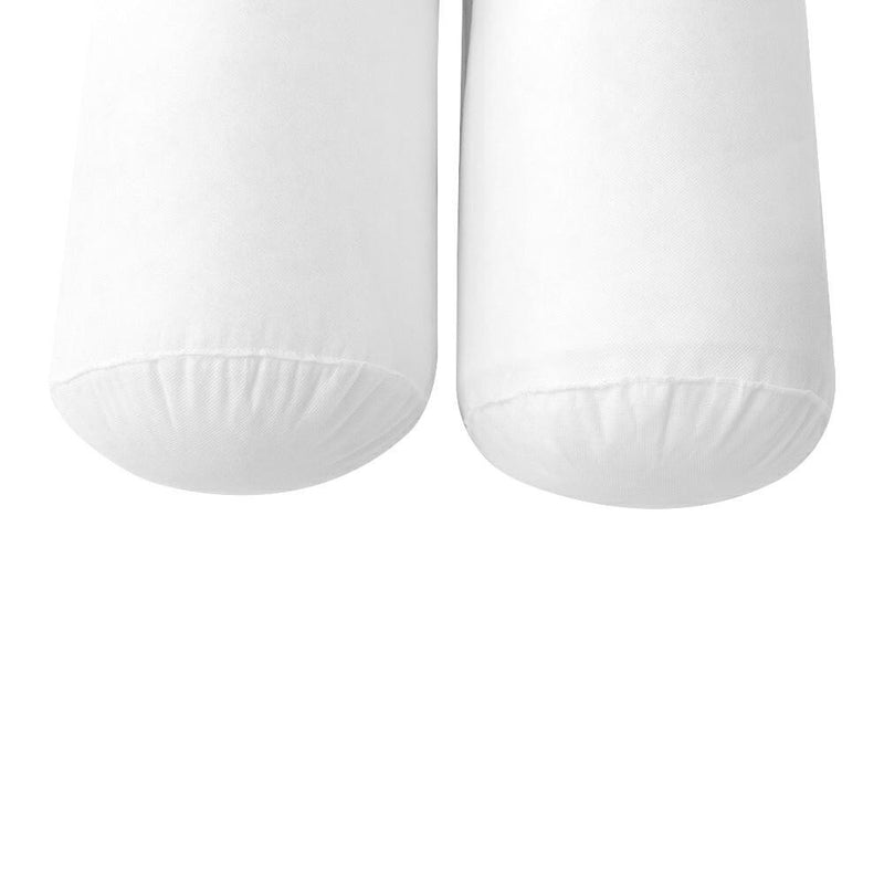 INSERT ONLY - Model-5 Twin Mattress Bolster Pillow Cushion Polyester Fiberfill