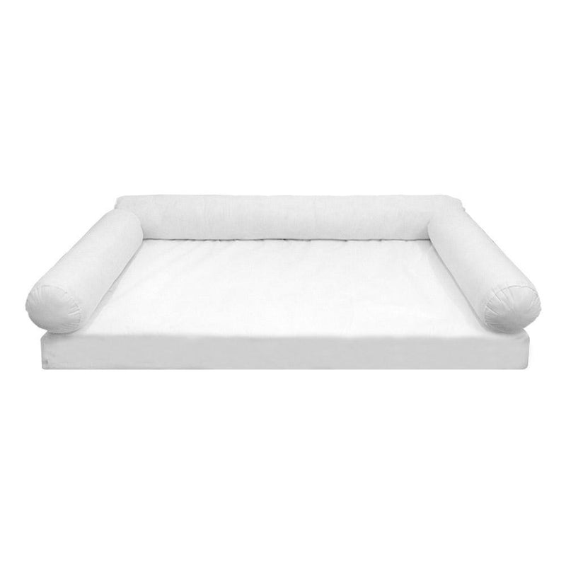 INSERT ONLY - Model-6 Crib Mattress Bolster Pillow Cushion Polyester Fiberfill