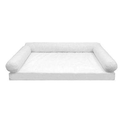 INSERT ONLY - Model-6 Queen Mattress Bolster Pillow Cushion Polyester Fiberfill
