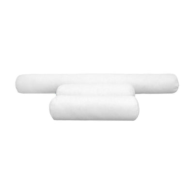TWIN SIZE Bolster & Back Rest Pillow Cushion Polyester Fiberfill "INSERT ONLY" - Model-6
