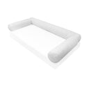 INSERT ONLY - Model-6 Twin-XL Size Bolster Pillow Cushion Polyester Fiberfill
