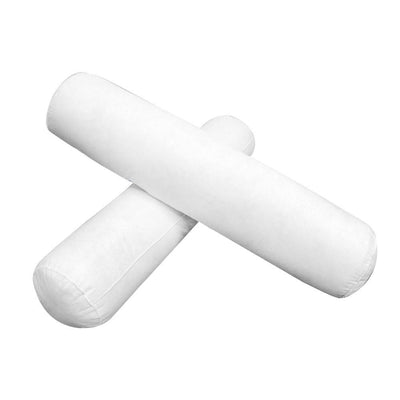 INSERT ONLY - Model-6 Twin-XL Size Bolster Pillow Cushion Polyester Fiberfill