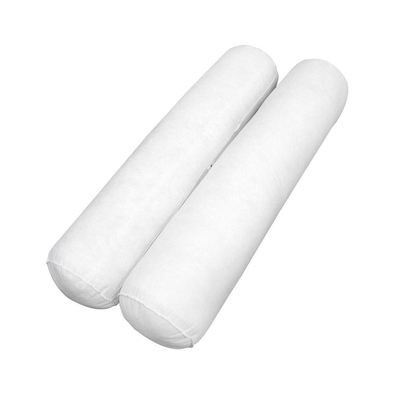 INSERT ONLY -Model-5 Twin-XL Mattress Bolster Pillow Cushion Polyester Fiberfill