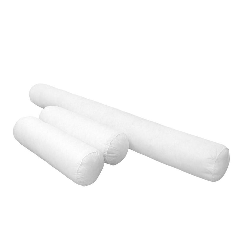 TWIN-XL SIZE Bolster & Back Rest Pillow Cushion Polyester Fiberfill "INSERT ONLY" - Model-6
