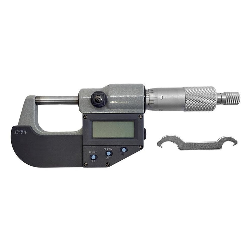 IP54 3-Key Direct RS-232 Electronic Digital Outside Micrometers 0.00005&