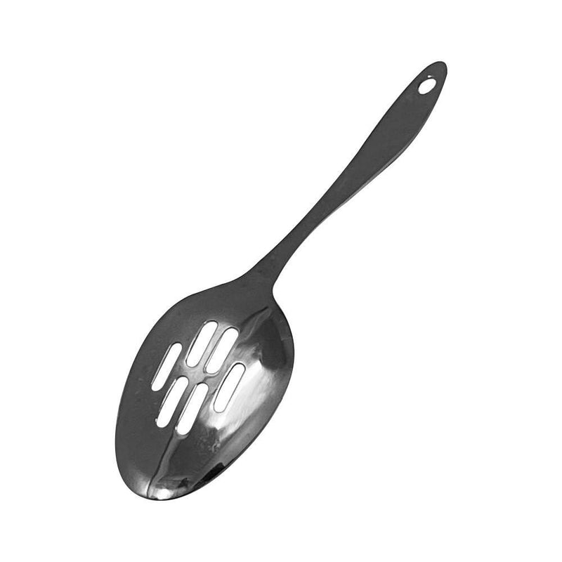 Large Slotted Spoon Stainless Steel Serving Spoon for Cooking, 12.5 Inch