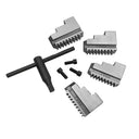 Lathe Chuck 8" 4Jaw,Self Centering Hardened Steel Jaw,Internal External Grinding