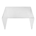 3 Pc 6" 8" 10"H Clear Acrylic Display Risers, Jewelry Display Riser ,Shelf Showcase Fixtures