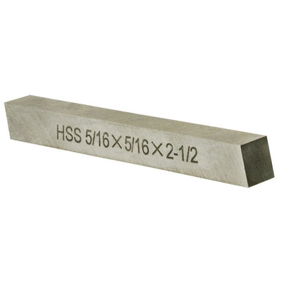 5/16" x 5/16" x 2-1/2" HSS Square Tool Bits Rectangular Lathe Fly Cutter