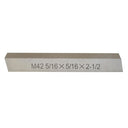 M42 Cobalt HSS Square Rectangle Tool Bits 5/16" x 5/16" x 2 1/2"