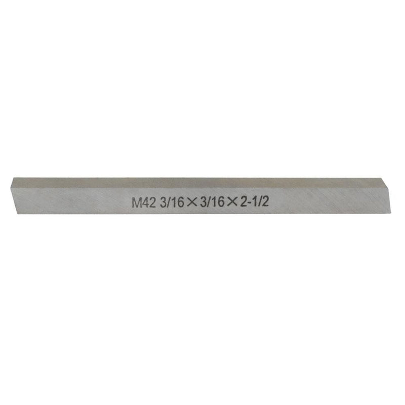 M42 Cobalt Steel Square Lathe Tool Bits Milling Machine Fly Cutter 3/16" x 3/16" x 2-1/2"