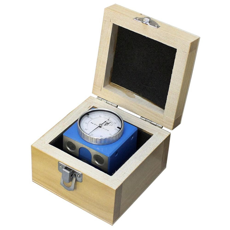 Magnetic Z Axis Dial Setter0004" Gage Offset Pre Tool CNC with Wooden Box