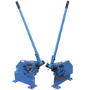 Manual Ironworker Cutting Plate Bar Angle Section Sheet Metal Shear Cutter Flat Square Round Steel