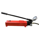Manual Pumper Single Acting Air Hydraulic Hand Pump MH7 Pressure Gauge 72" Hose