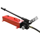 Manual Pumper Single Acting Air Hydraulic Hand Pump MH7 Pressure Gauge 72" Hose