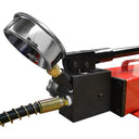 Manual Pumper Single Acting Air Hydraulic Hand Pump MH7 Pressure Gauge 72" Hose