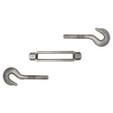 Marine HOOK HOOK TURNBUCKLE 3/4" x 6" Pulley Galvanized Drop Forge Steel