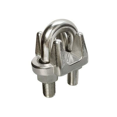 Marine Industrial 1/2" Heavy Duty Wire Rope Clip Clamp Stainless Steel Cable Rigging Boat