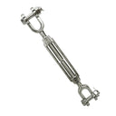 Marine JAW JAW Turnbuckle Stainless Steel 316 Pulley Swivel Hoist 3/8'' x 6''