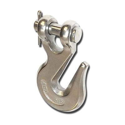 Marine SS316 1/2'' Clevis Grab Hook Towing Tie Down Boat Rigging