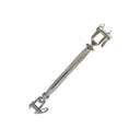 Marine Stainless Steel 1/2'' Closed Body Turnbuckle JAW JAW Rigging 1,200 Lbs