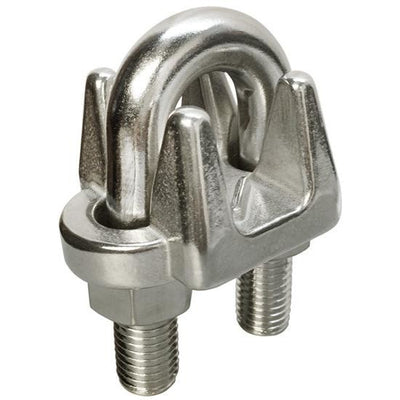 Marine Stainless Steel 316 Heavy Duty Wire Rope Clips 7/8'' Commerical Cable Clamp Rig Boat