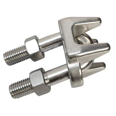 Marine Stainless Steel 316 Heavy Duty Wire Rope Clips 7/8'' Commerical Cable Clamp Rig Boat