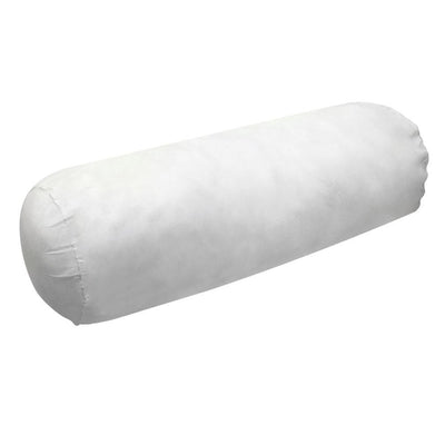 Medium Bolster Pillow 24" x 6" Round Long Insert Polyester Fill Fiber