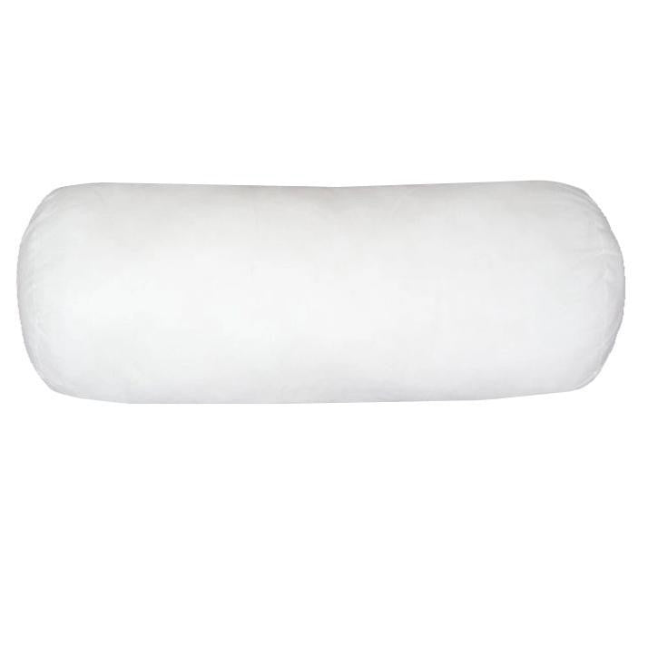 Medium Bolster Pillow 24" x 6" Round Long Insert Polyester Fill Fiber