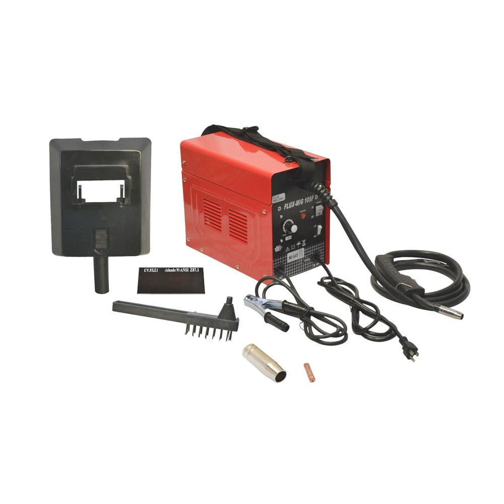 Mig 105 Flux Cored Welding Machine AUTO Wire Feed Welder Cooling 60-90 ...