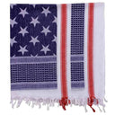 Military Shemagh Arab Tactical Desert Keffiyeh Scarf Face Mask - Stars and Stripes