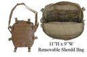 Molle 3 Day Assault Backpack USMC + SHOULDER BAG - OD Green