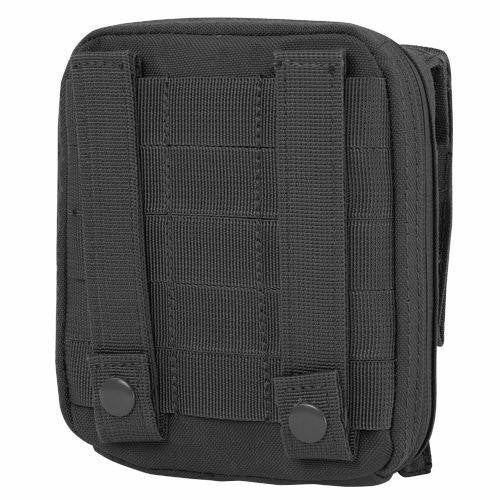 Molle Tactical ATLAS Map Pouch ID Admin Chart Case Clear Cover Carrier-BLACK