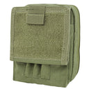 Molle Tactical ATLAS Map Pouch ID Admin Chart Case Clear Cover Carrier-OD GREEN