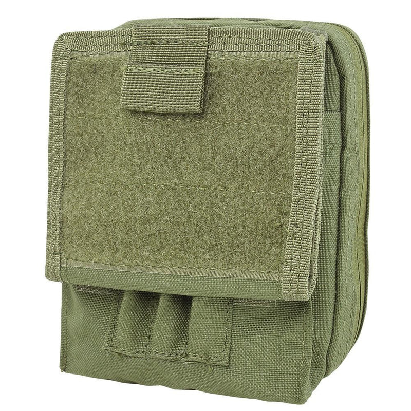 Molle Tactical ATLAS Map Pouch ID Admin Chart Case Clear Cover Carrier-OD GREEN