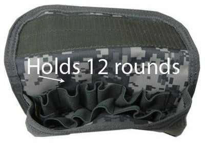 Molle Tactical Military Shotgun PaintBall Ammo Pouch Bag - ACU Digital