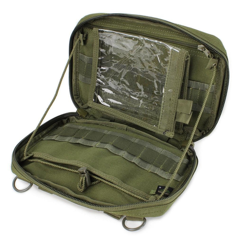 Molle Tactical Utility Accessory Tool Map Pouch - BLACK