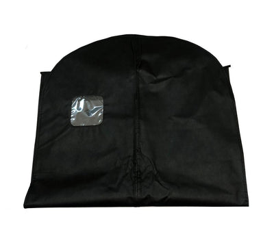 Non Woven Garment Bag Zippered Suit Bag  24'' x 40'' PVC ID Pocket