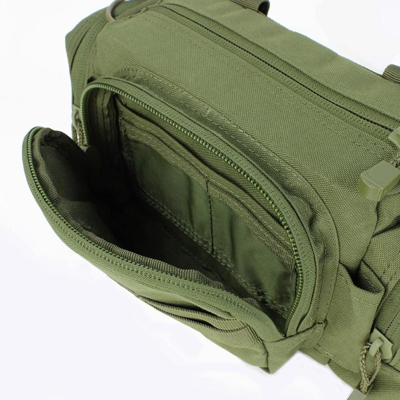 OD GREEN Modular Style Deployment Bag Canvas Bag Compact Tactical Military Hand Bag Carrier