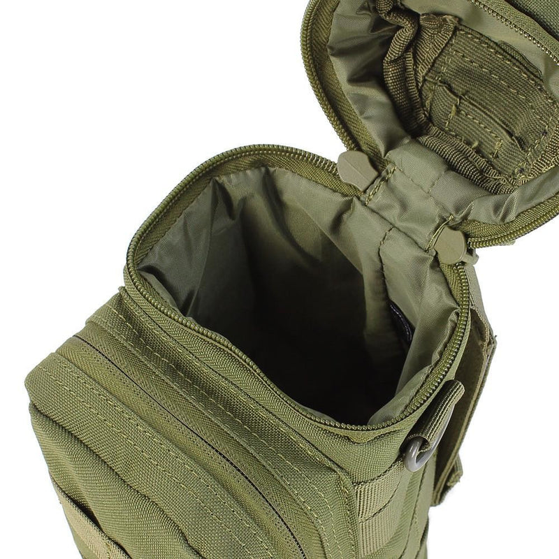 OD Green Molle Hydration Pouch Water Bottle Carrier Storage Holder Utility Bag